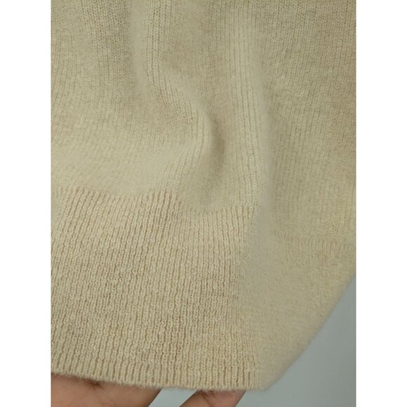 Nathalie Vleeschouwer Sweater Top Women Size XL Knit Wool Alpaca Blend Academia - Picture 5 of 9